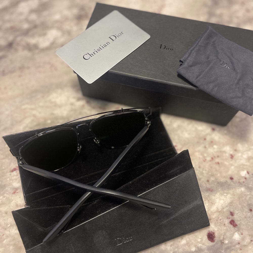 Christian Dior Black Sunglasses